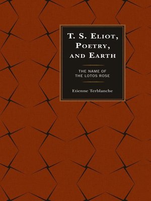 cover image of T.S. Eliot, Poetry, and Earth